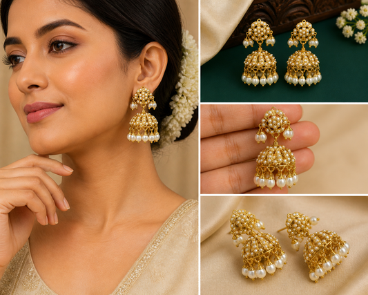 jadau jhumki